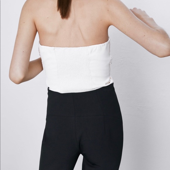 Zara draped crop top XS and M - Picture 4 of 7